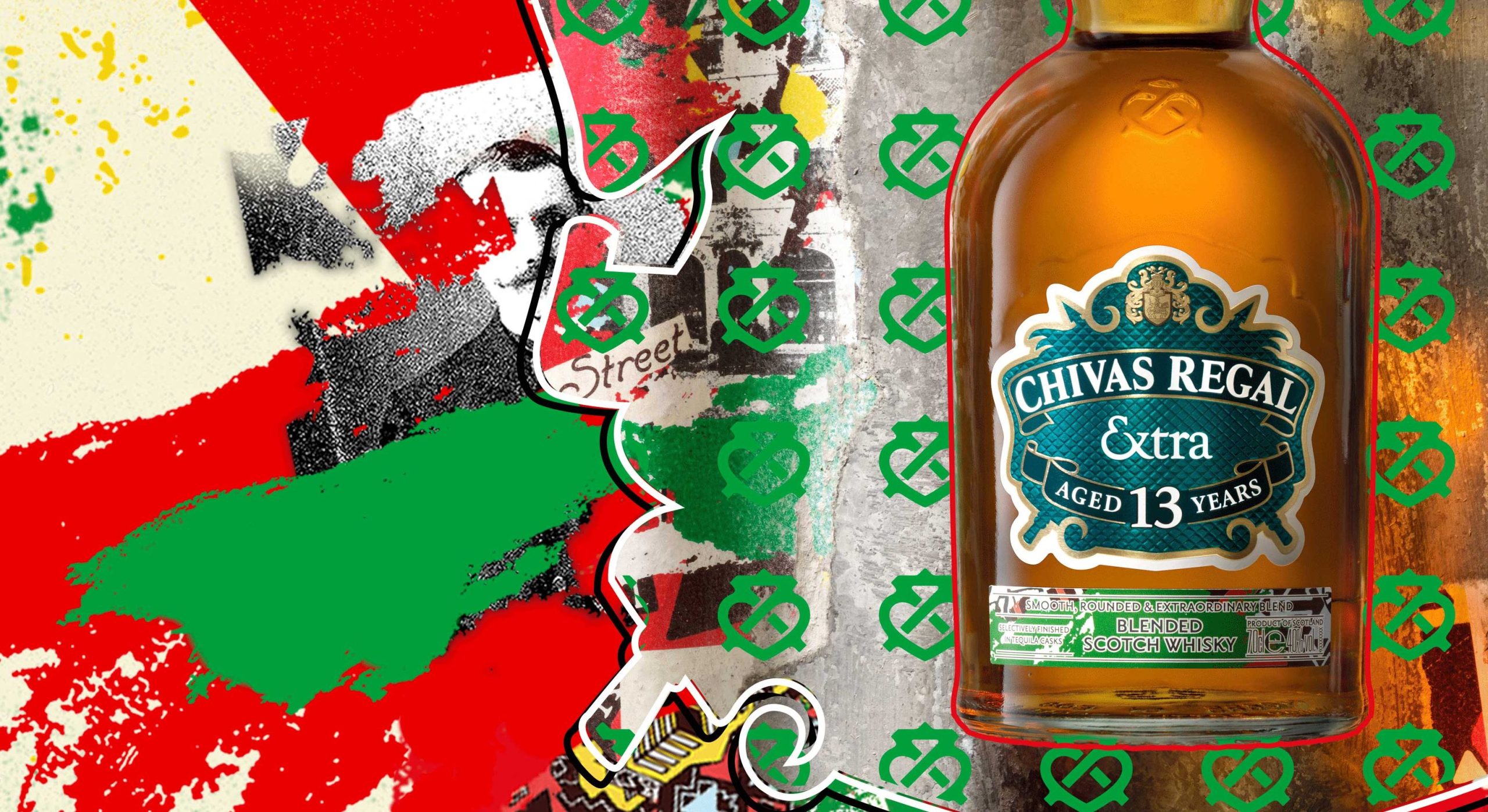 Chivas Extra 13 Tequila Graphic