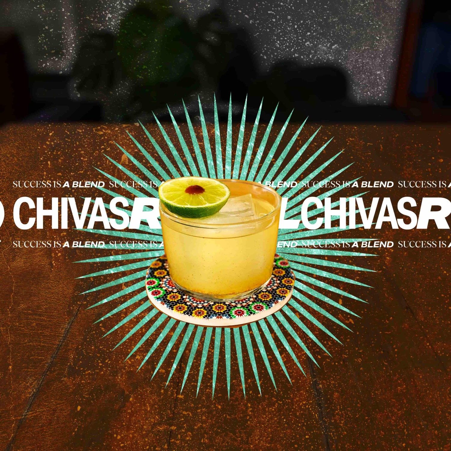 Chivas Regal Cocktail Success is a Blend