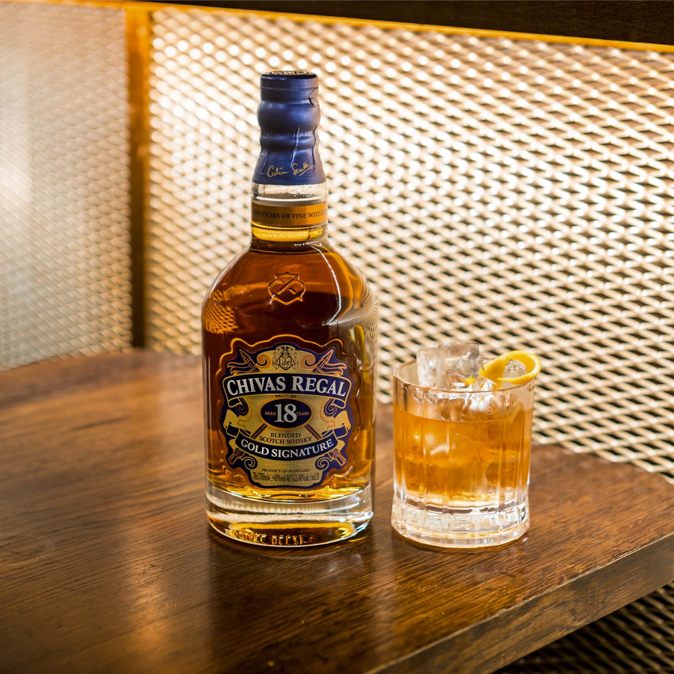 Chivas Regal Whisky Cocktail Old Fashioned
