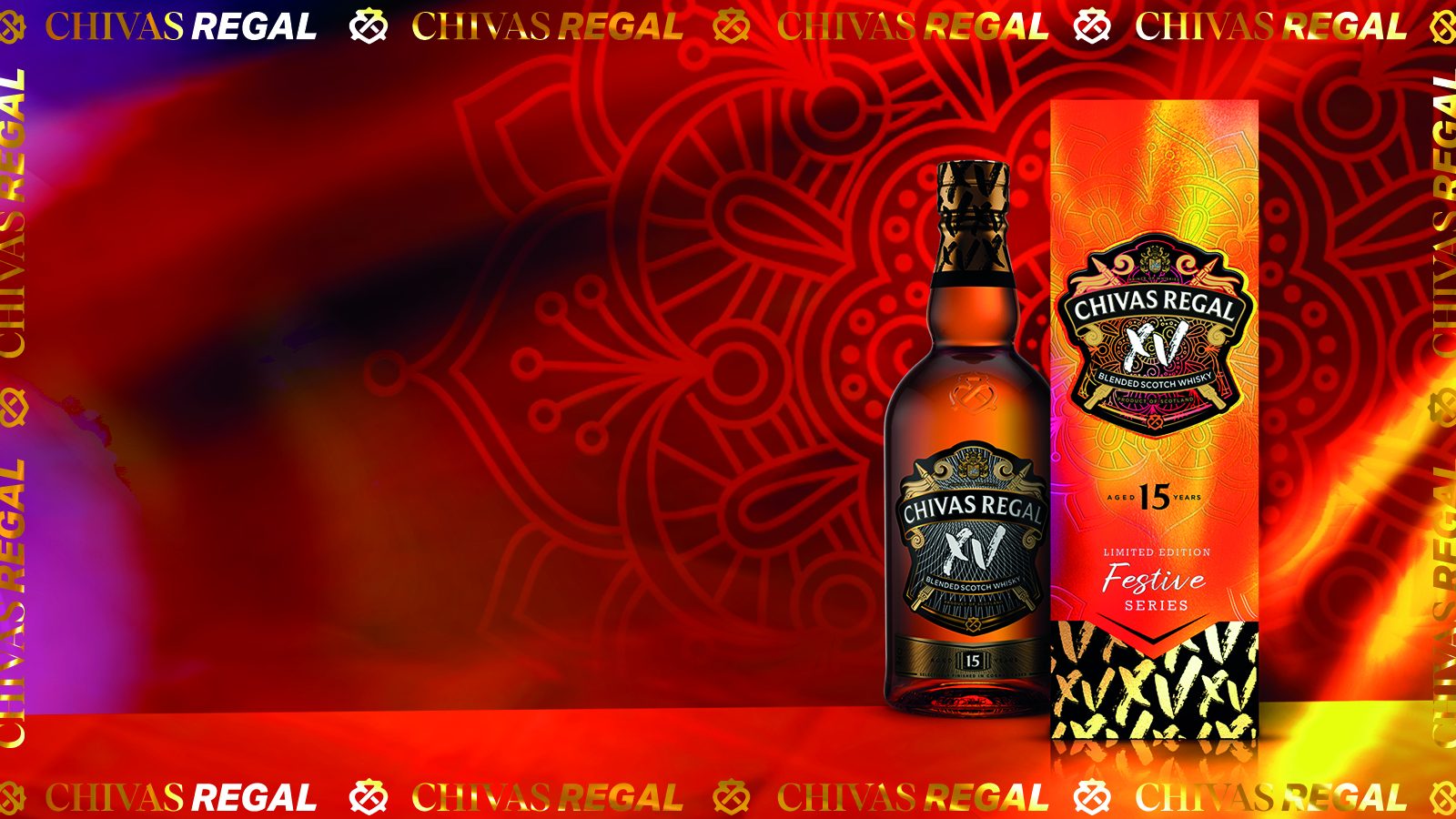 Chivas XV Blended Scotch Whisky Festive Series