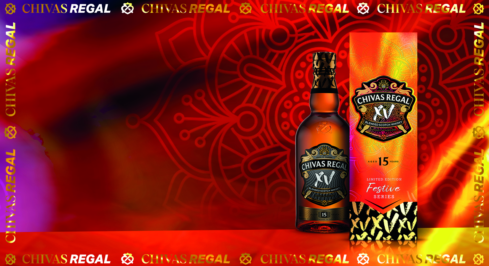Chivas XV Blended Scotch Whisky Festive Series