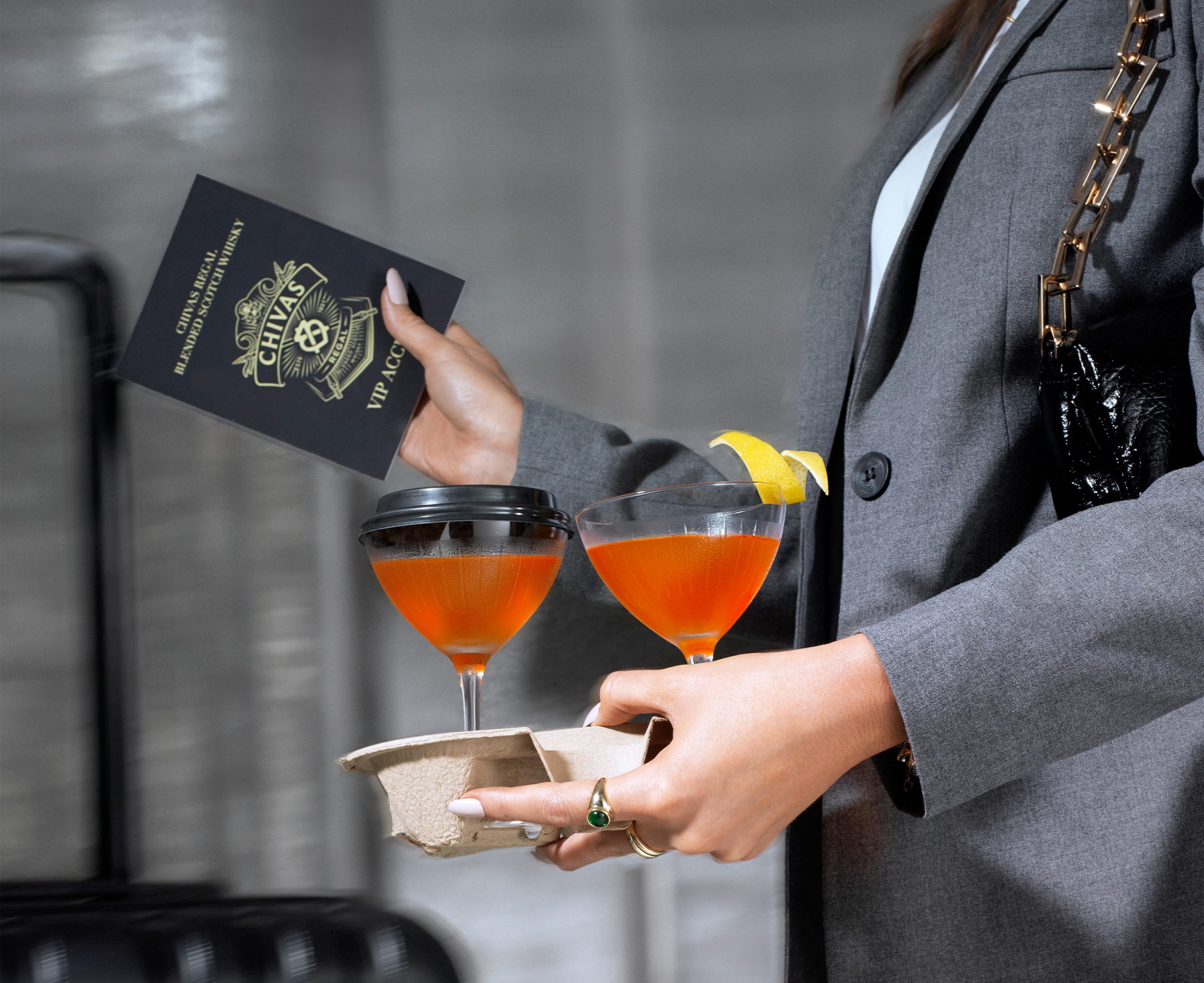 Chivas Regal Whisky Cocktail Paper Plane