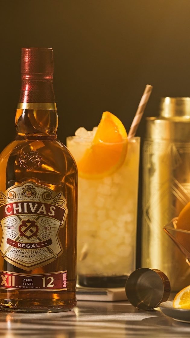 Chivas Regal Whisky Cocktail Honey Citrus Gold Rush