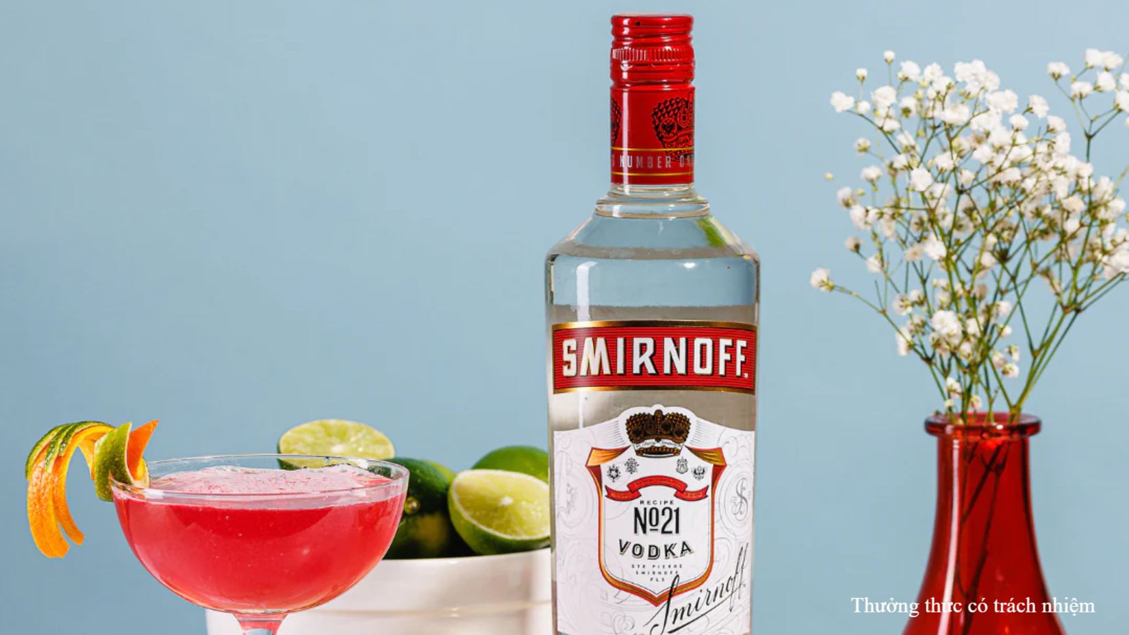 Rượu Vodka không cần ủ rượu và phối trộn.