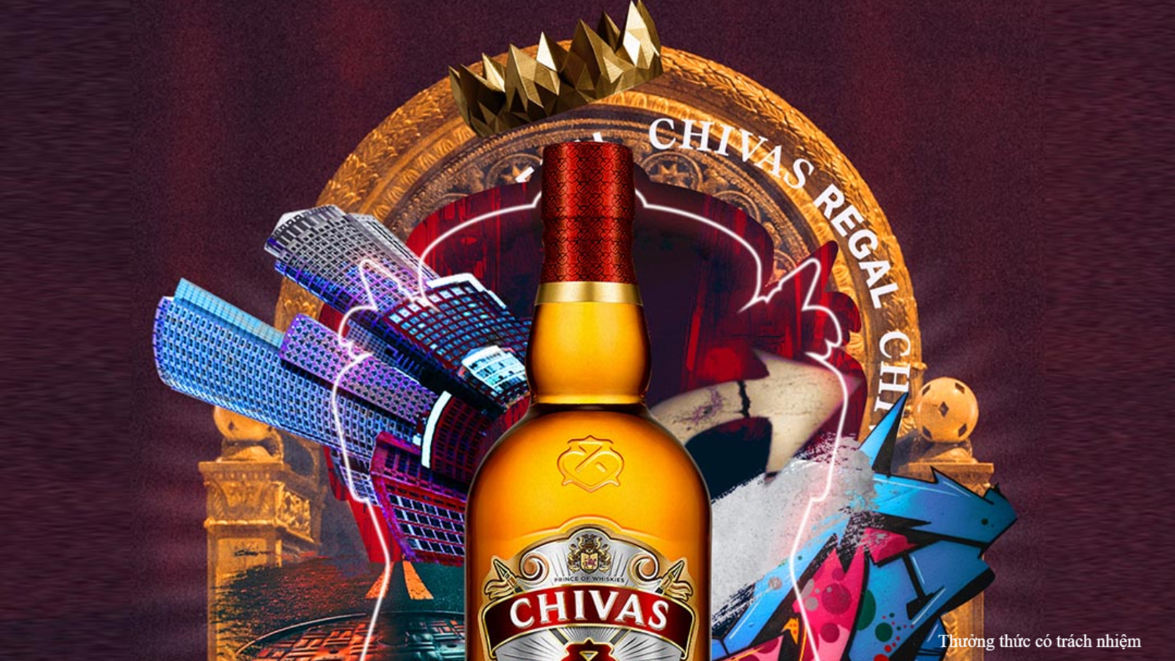 Kích thước phổ biến nhất của Chivas 12.