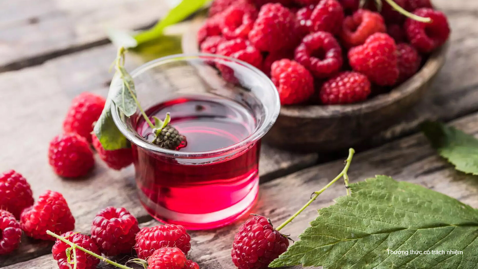 Rượu ủ từ quả berry có hương vị mới lạ dễ uống.