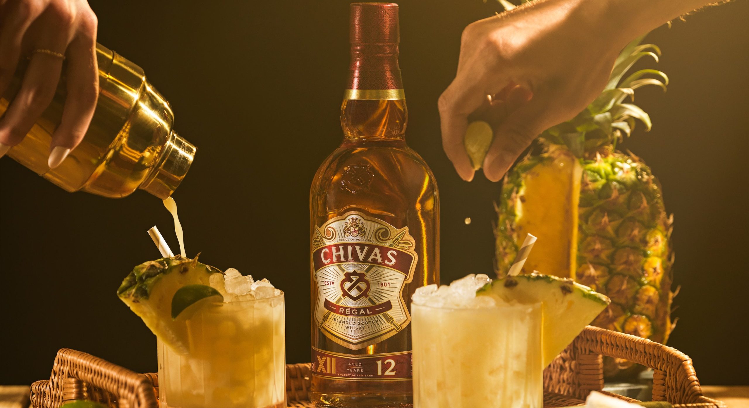Chivas Regal Whisky Cocktail Chivas Colada 12