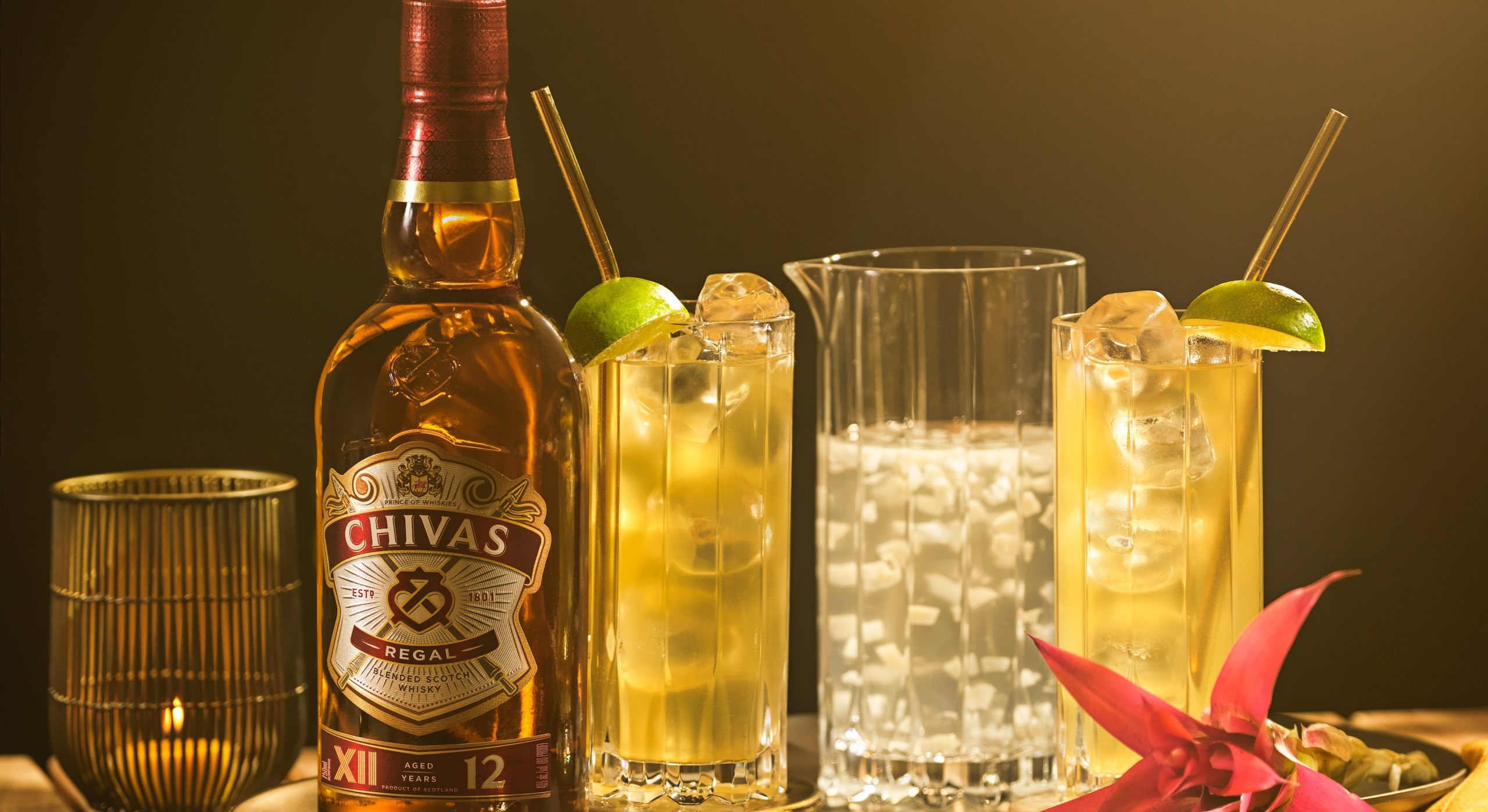 Chivas Regal Whisky Cocktail Coco Ice