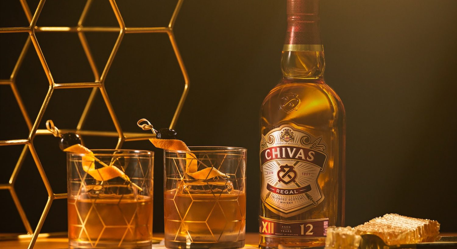 Chivas Regal 12 Cocktail Honey Old Fashioned Whisky