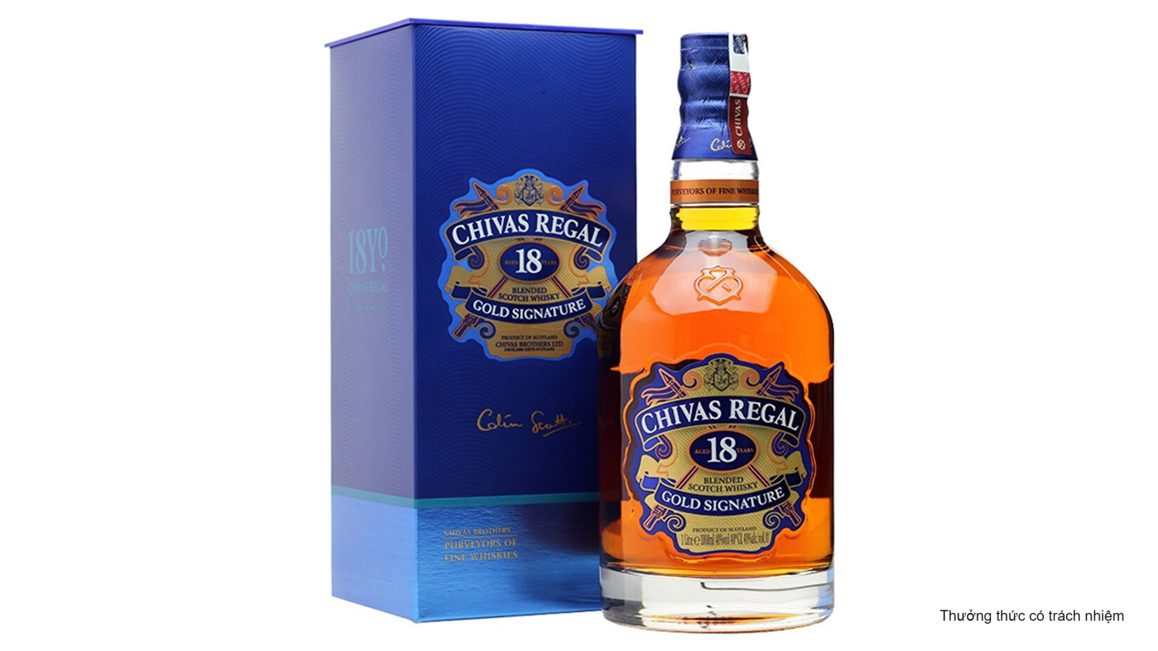 Phân biệt bằng tem chống hàng giả là cách phân biệt rượu Chivas thật giả phổ biến nhất.