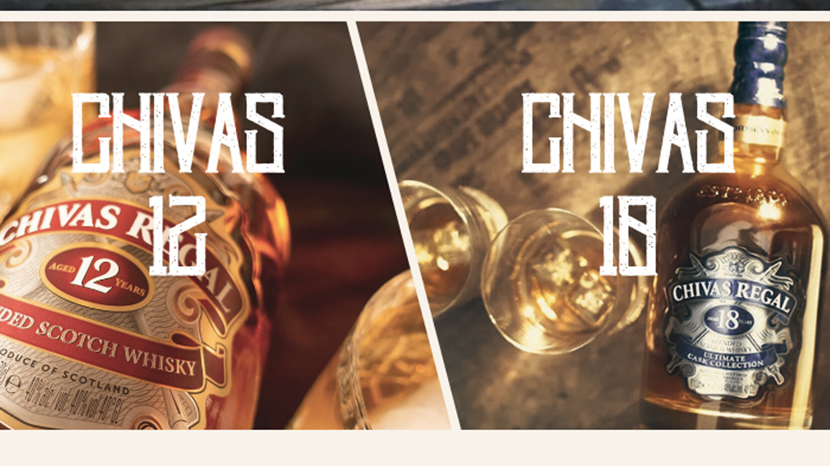 So sánh Chivas 12 và Chivas 18