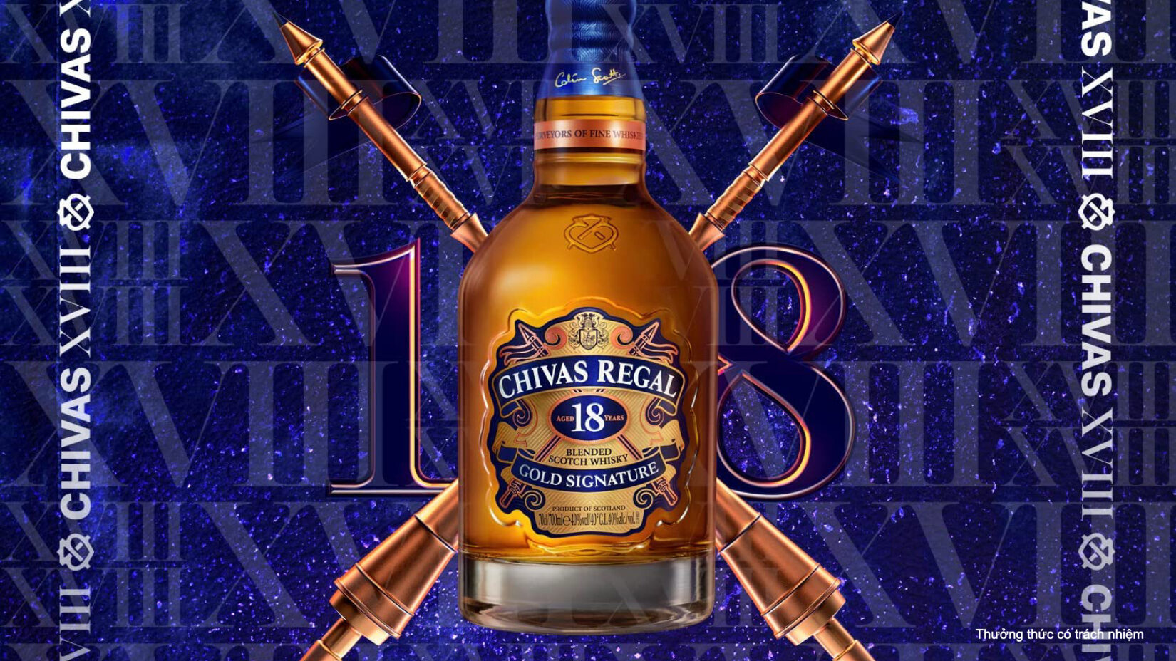 Chivas 18 dành được nhiều giải thưởng