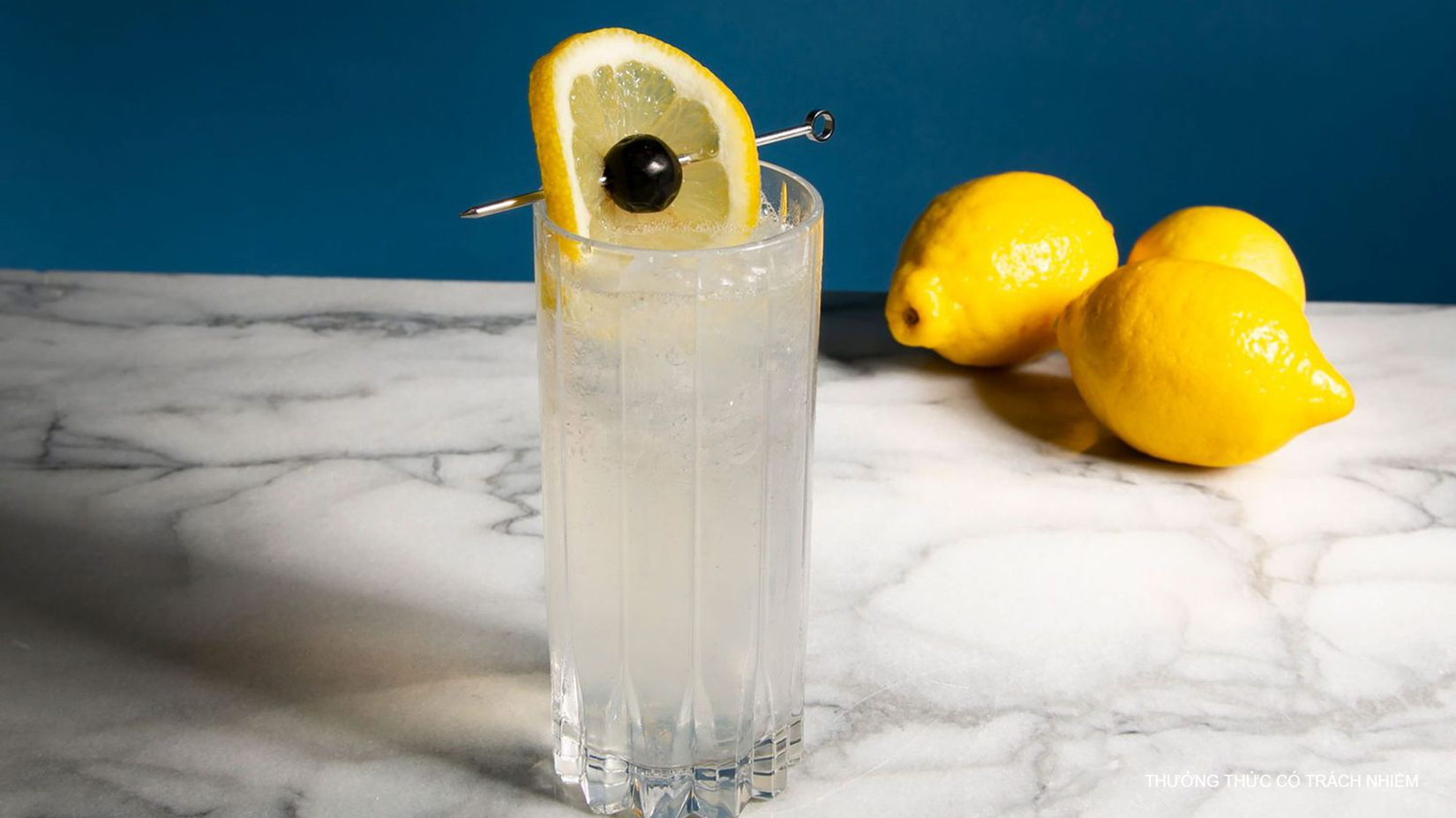 Công thức pha chế cocktail Tom Collins nhanh chóng từ những nguyên liệu đơn giản.
