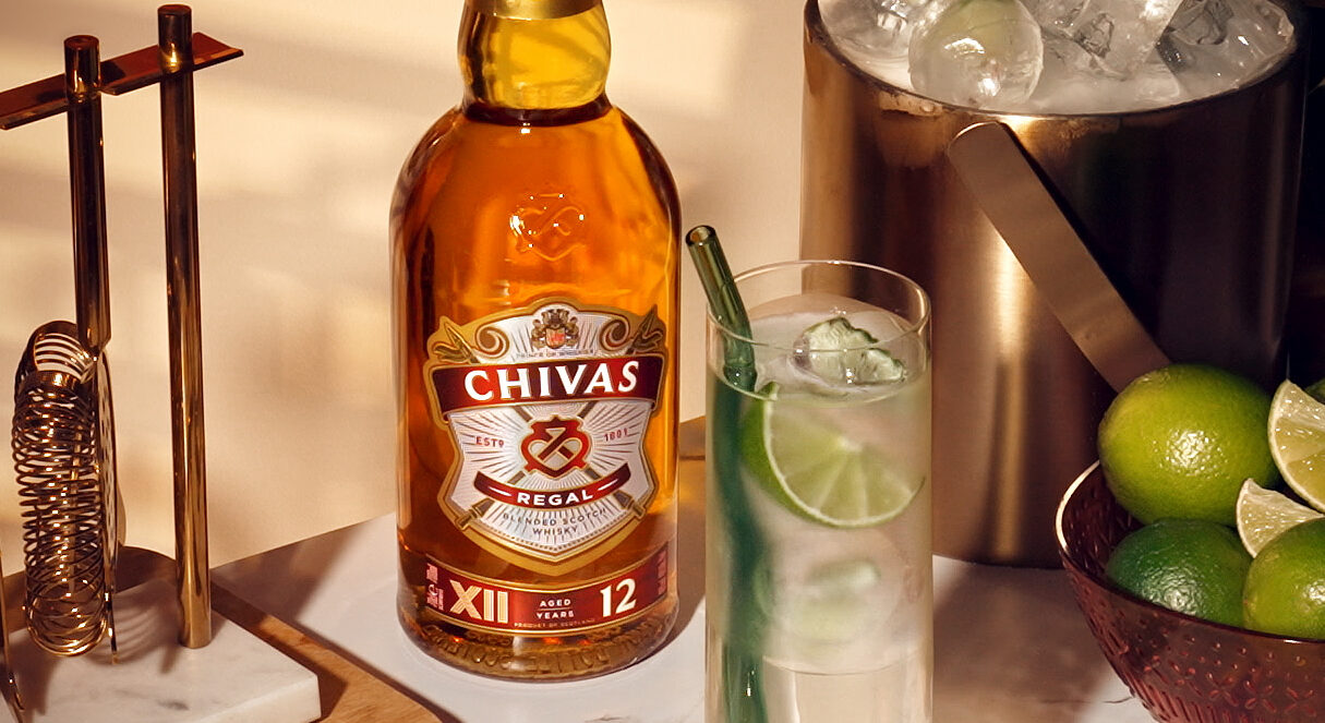 coconut highball chivas regal low abv cocktail