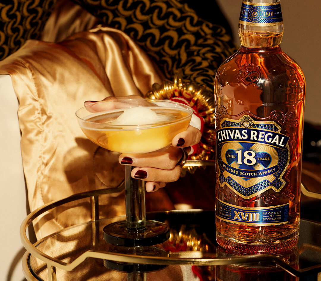 Chivas Regal The Regal Martini Spritz cocktail
