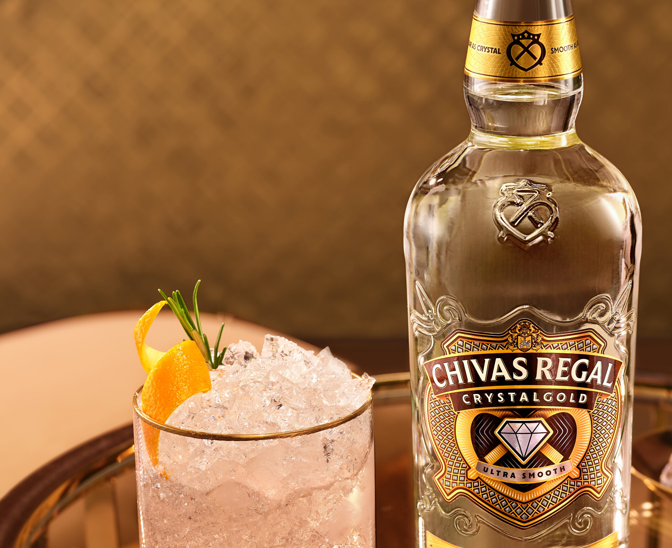Chivas Regal Crystalgold Fashioned Crush