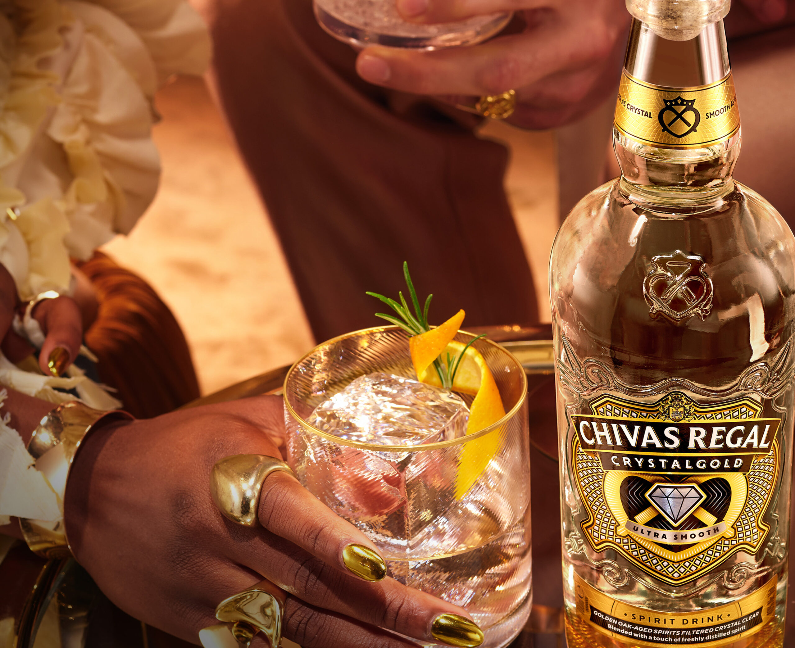 Chivas Regal Crystalgold Fashioned
