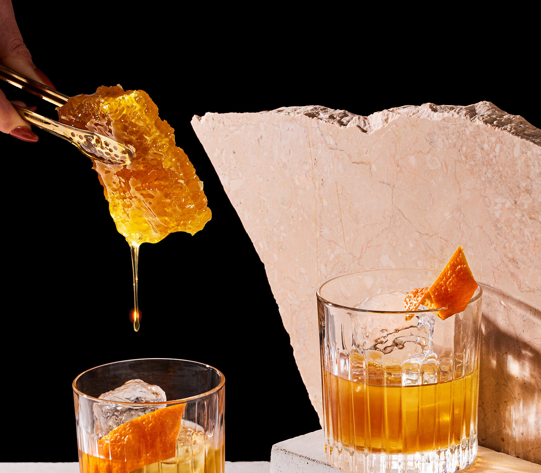 Chivas Regal Whisky Cocktail Honey Old Fashioned